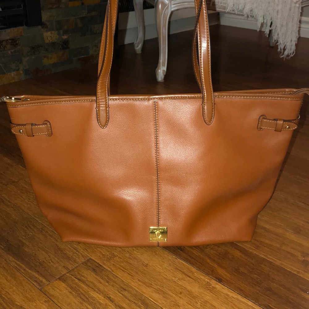 RALPH LAUREN Brown Tote